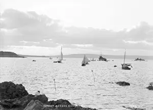 Yachts: Sunset Across Bangor Bay