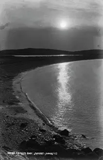 Anglesey: Sunset at Cemlyn Bay