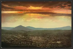 Cripple: Sunset from Cripple Creek, Colorado