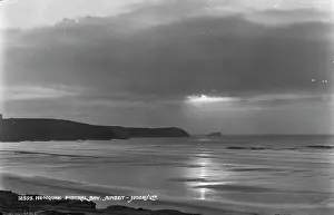 Newquay: Sunset at Fistral Bay