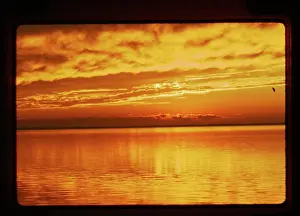 Ripples: Sunset at Florida Keys, Florida, USA