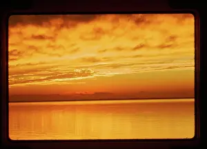 Ripples: Sunset at Florida Keys, Florida, USA
