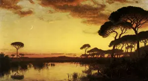 Sundown: Sunset Glow, Roman Campagna