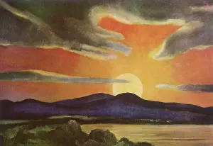 Woworld: Sunset over Hills
