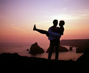 Gleam: Sunset at Kynance Cove, The Lizard, Cornwall