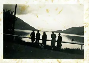 Argyllshire: Sunset, Loch Lomond, Argyllshire