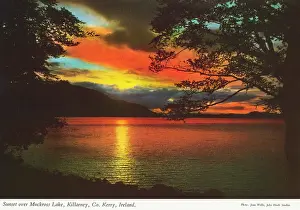 Muckross: Sunset over Muckross Lake, Killarney, County Kerry