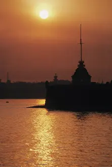 Neva: Sunset on Neva River, 1976