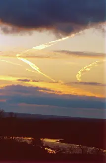 Moshkov: Sunset photo art work, 1990