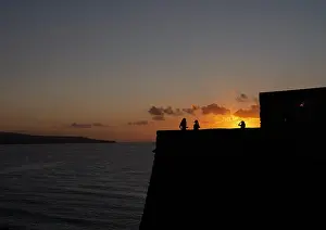 Gulf: Sunset, Pizzo, Calabria, Italy