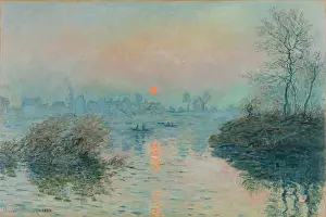 Coated: Sunset on the River Seine