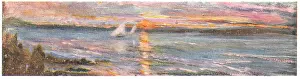 Narrowly: Sunset At Sea