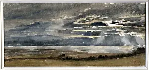 1803: Sunset, stormy night