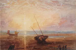 Nicholl: Sunset, in the style of Turner