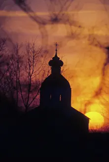 Suzdal: Sunset in Suzdal, 1982