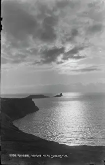 Swansea: Sunset at Worm's Head