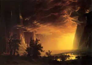 Sundown: Sunset in Yosemite Valley