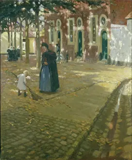 Beguinage: Sunshine in the beguinage