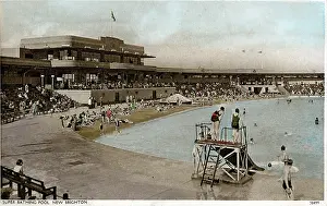 Wallasey: Super Bathing Pool, New Brighton, Lancashire