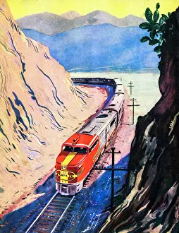 Americana: The Super Chief on the Santa Fe Railway