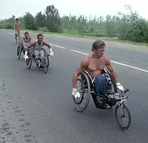 Organized: Super marathon on wheelchairs
