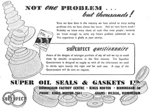 Gaskets: Super Oil Seals & Gaskets