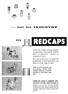 Machined: Super Oil Seals Redcaps For Machined Components