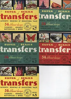 Memorabilia: Super Series books of transfers