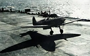 Seafire: Supermarine Seafire III casting a long shadow on carrie?
