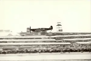 Spitfire: Supermarine Spitfire during an air show