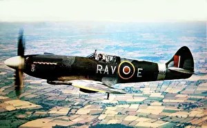 The Hugh W. Cowin Aviation Collection: Supermarine Spitfire F XIV -this version, powered by a