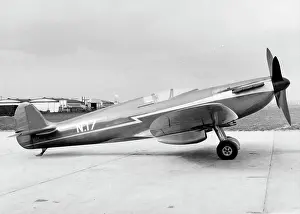 The Hugh W. Cowin Aviation Collection: Supermarine Spitfire I Speed Record Attempt parked