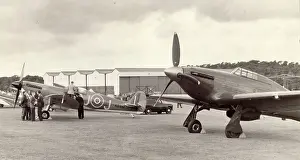 Hurricane: Supermarine Spitfire Vb, AB910 and Hawker Hurricane