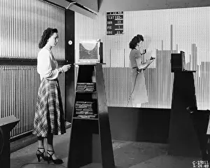 Manometer: Supersonic Wind Tunnel, Manometer Boards, 1949