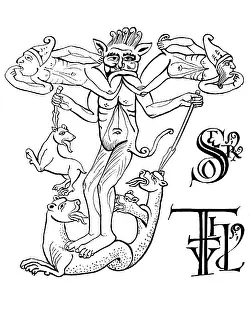 Benedictines: superstition, devil, death scroll of Abbot Vitalis