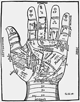 Chiromancy: superstition, fortune telling, hand analysis