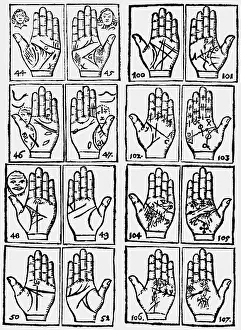 Chiromancy: superstition, fortune telling, hand analysis
