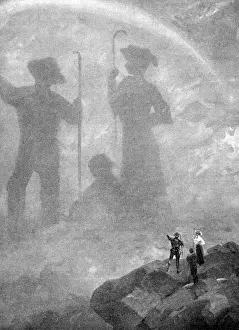 Spectre: superstition, ghosts, Brocken spectre, 1908
