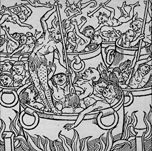 Hellfire: superstition, hell, hell pain, from the work