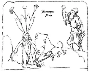 Mandrake: superstition, mandrake, extraction of the root