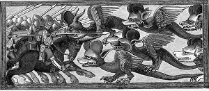 Middel: superstition, mythical creatures, dragons, Alexander