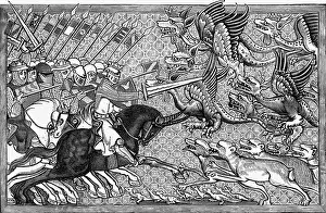 Middel: superstition, mythical creatures, dragons, Alexander