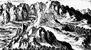 Kircher: superstition, mythical creatures, dragons, dragon