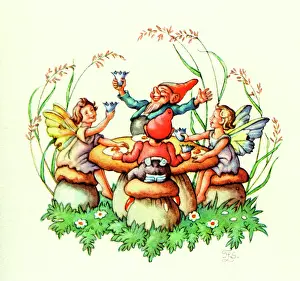Elfs: superstition, mythical creatures, dwarfs and