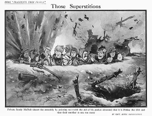 Mcnab: Those Superstitions by Bairnsfather