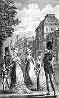 Tuileries: Supervised Walk of Marie-Antoinette of