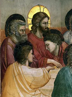 1337: The Last Supper (detail), by Giotto
