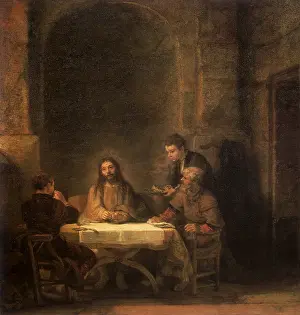 Supper: The Supper at Emmaus, by Rembrandt