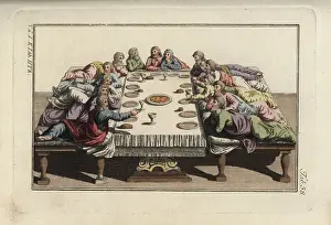 Spalart: The last supper with Jesus Christ and his apostles