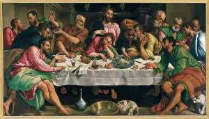Bassano: The Last Supper, painting by